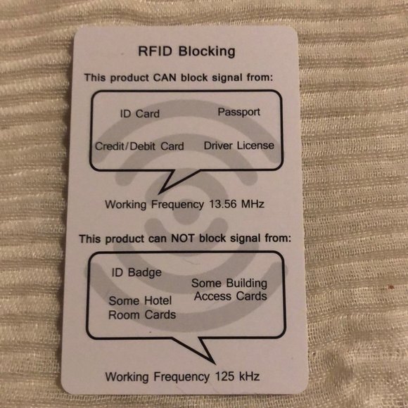 BSWolf RFID Blocking Credit Card Holder Wallet - Picture 7 of 8